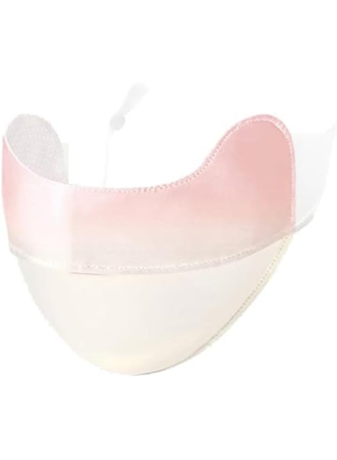 ChicAbode UV Face Mask, Sun Protection Face Mask, UPF 50+ Ice Silk Cooling Sunscreen Mask, Washable Reusable (Pink) - Image 2